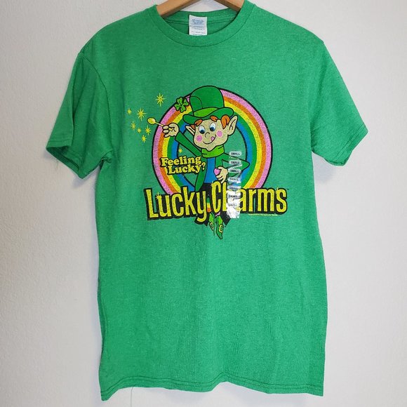 Delta Other - Delta Pro weight T-shirt Lucky Charms Feeling Lucky St. Patricks Day Green Sz S